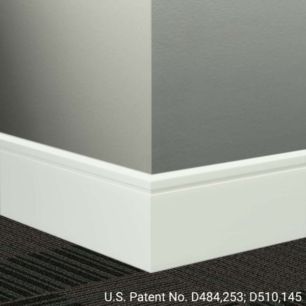 Johnsonite Millwork Wall Finishing System - Reveal 4 1⁄4” - Wallbase 8' (Pack of 8)