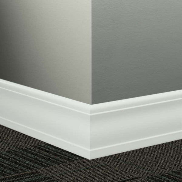 Johnsonite Millwork Wall Finishing System - Silhouette 4” - Wallbase 8' (Pack of 6)
