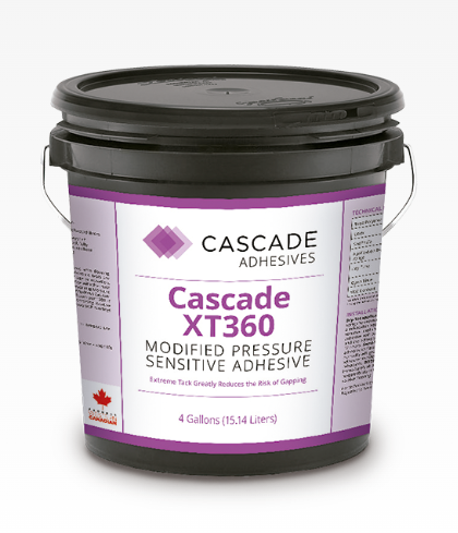 Cascade  -  Adhesive XT360 4 Gallon  (Modified Pressure Sensitive)
