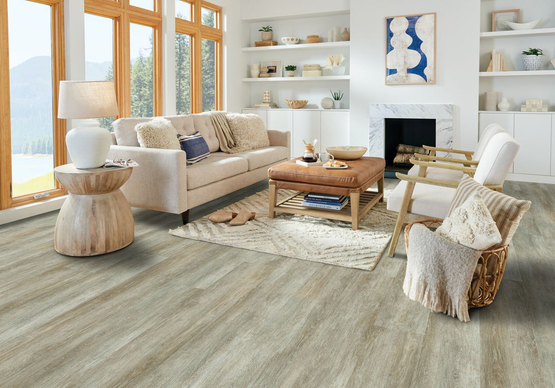 Armstrong Flooring - Lutea Collection - Paradise Rigid Core - Poised Beige - Vinyl