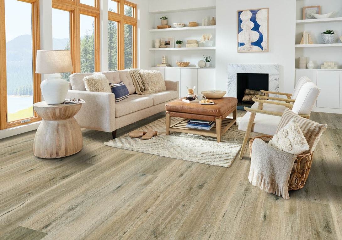 Armstrong Flooring - Lutea Collection - Paradise Rigid Core - Retreat Brown - Vinyl