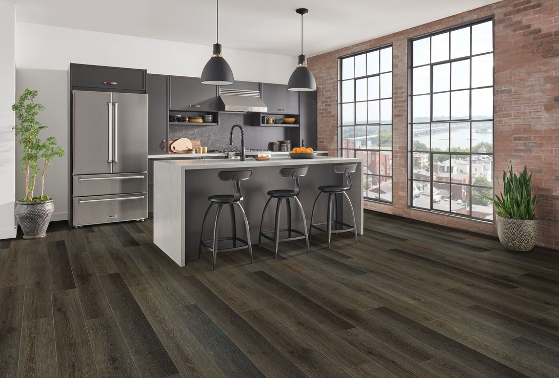 Armstrong Flooring - Lutea Collection - Zen Rigid Core - Harbor Brown - Vinyl