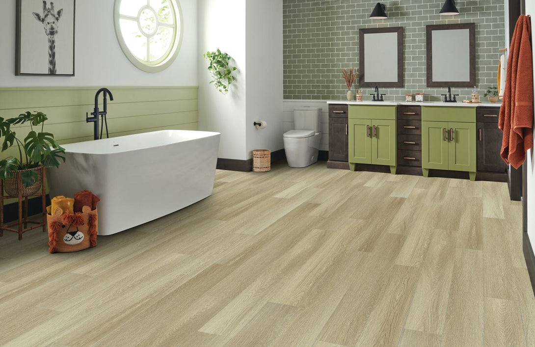 Armstrong Flooring - Lutea Collection - Zen Rigid Core - Relaxing Ecru - Vinyl