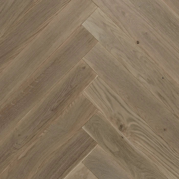 Biyork - NOUVEAU 7 BESPOKE HERRINGBONE - BARCELONA NOON - Engineered Hardwood