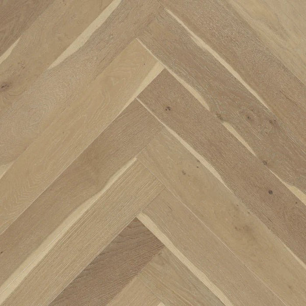 Biyork - NOUVEAU 7 BESPOKE HERRINGBONE - BREEZY BOARDWALK - Engineered Hardwood