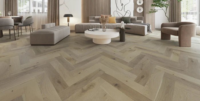 Biyork - NOUVEAU 7 BESPOKE HERRINGBONE - NORTHERN VERANDA - Engineered Hardwood