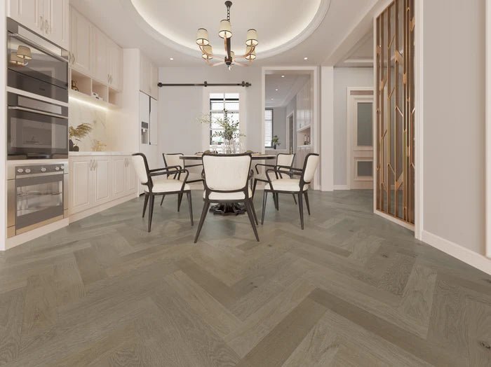 Biyork - NOUVEAU 7 BESPOKE HERRINGBONE - ROOFTOP LOFT - Engineered Hardwood