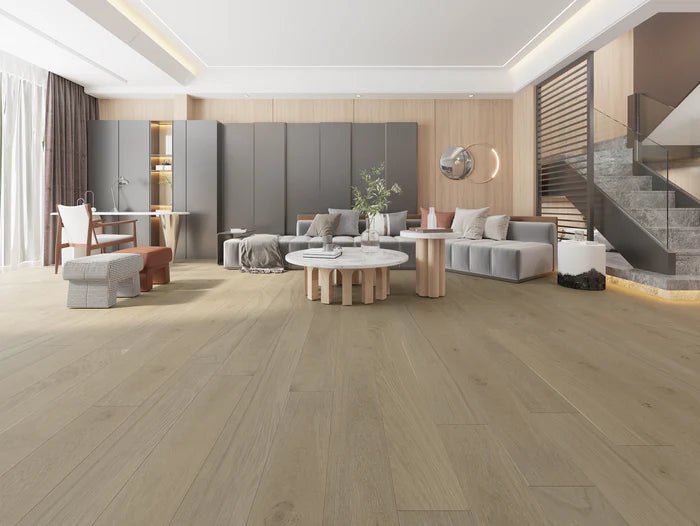 Biyork - Nouveau 8 Collection - BARELY BEIGE - Engineered Hardwood