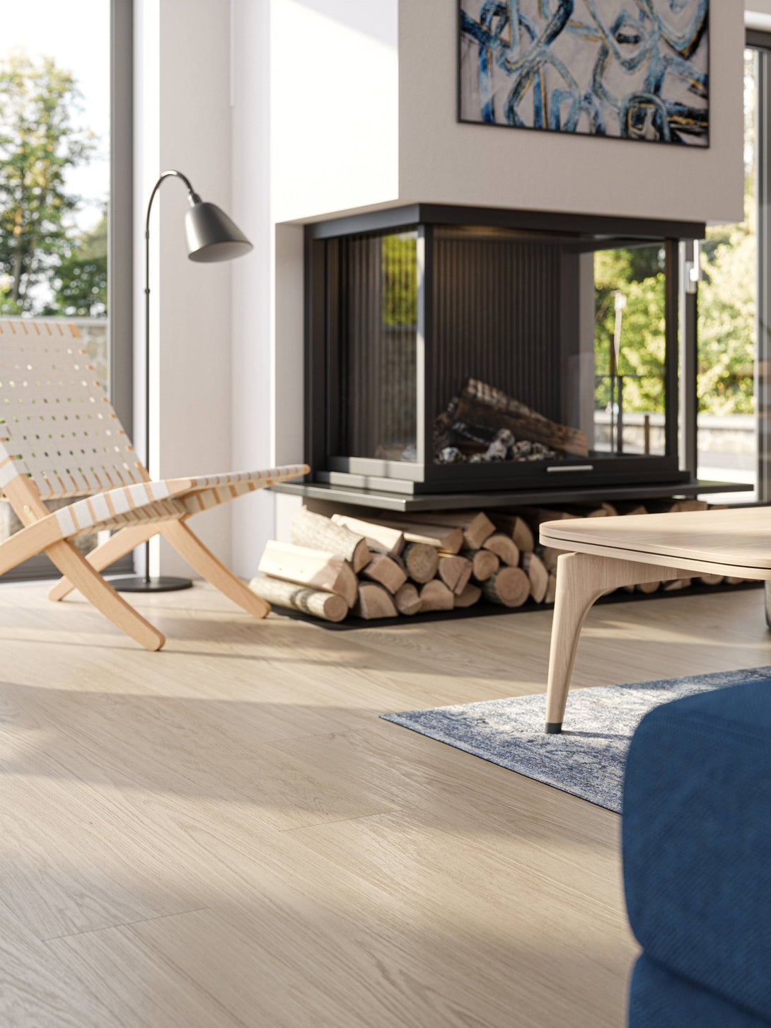 Bjelin - XL Woodura Collection - Misty White - VEJBY - Select grade - Hardwood