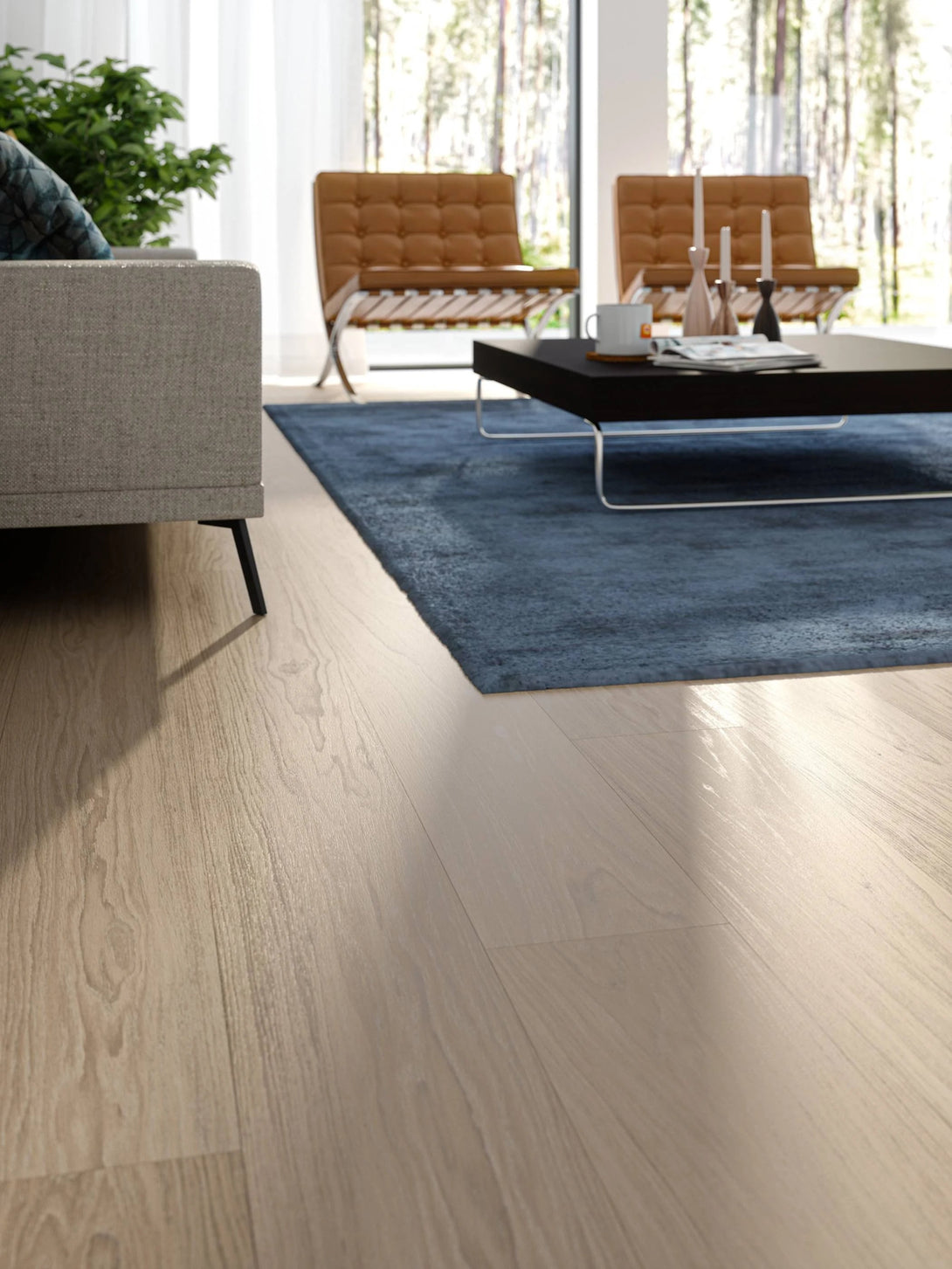 Bjelin - XL Woodura Collection - Powder White - LARVIK - Select grade - Hardwood