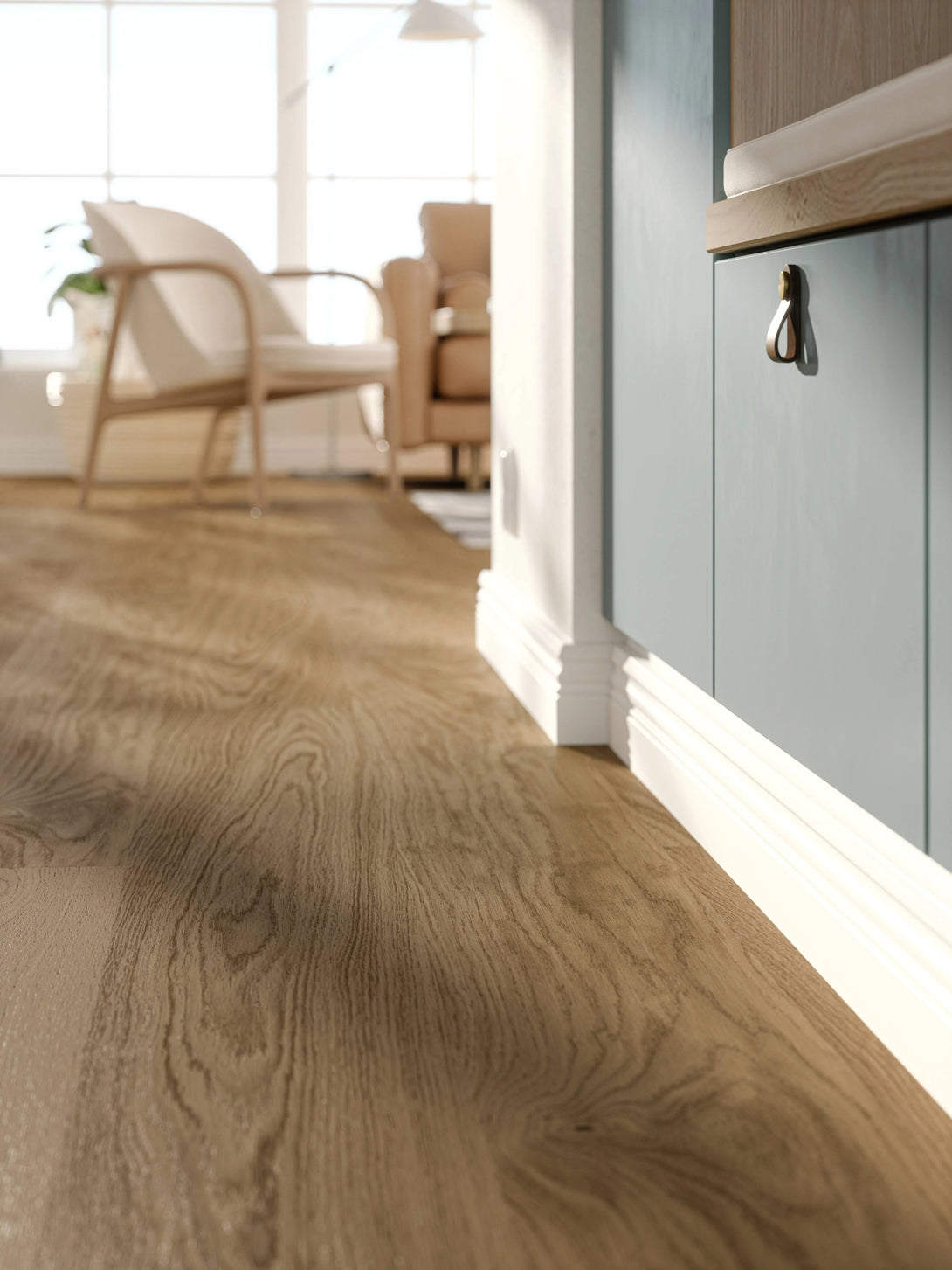 Bjelin - XL Woodura Collection - Terra Brown - TULLSTORP - Nature grade - Hardwood