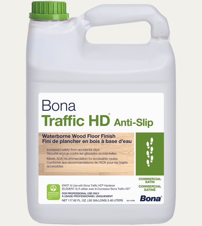 Bona Traffic HD® Anti - Slip - Commercial Satin - 1 Galon - Flooring Adhesive