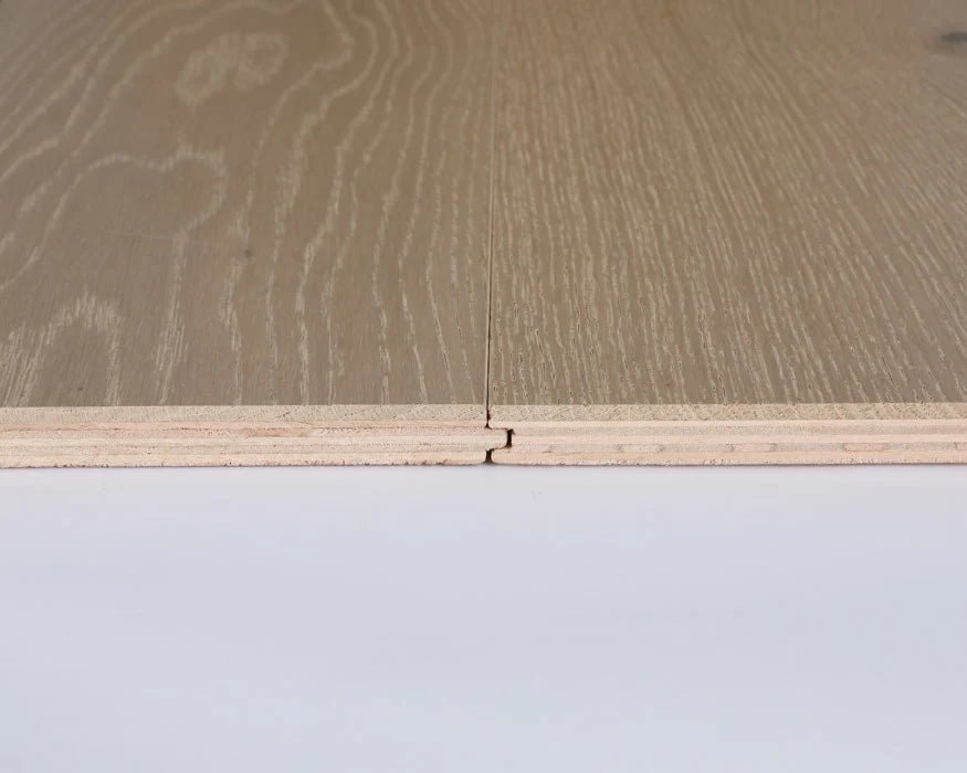 Build Direct - Oak Superior Collection - Taupe 7.5" - 4mm - Engineered Hardwood