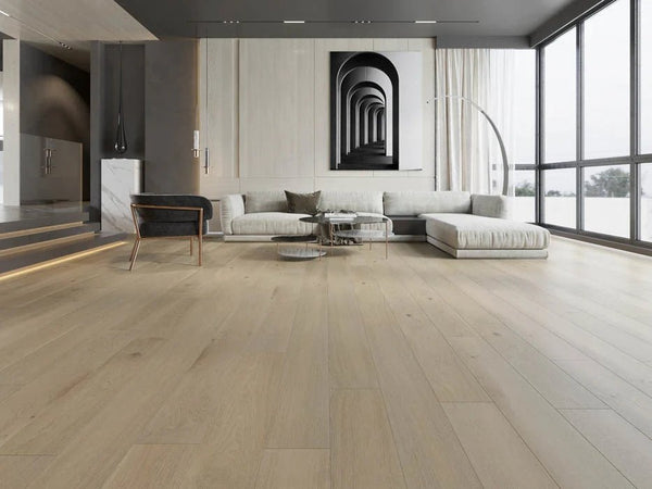 Build Direct - Oak Superior Collection - Winter Gray 7.5" - 4mm - Engineered Hardwood