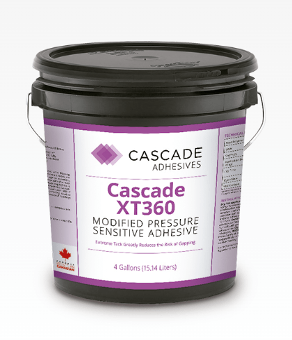 Cascade - Adhesive XT360 4 Gallon (Modified Pressure Sensitive) - Adhesive