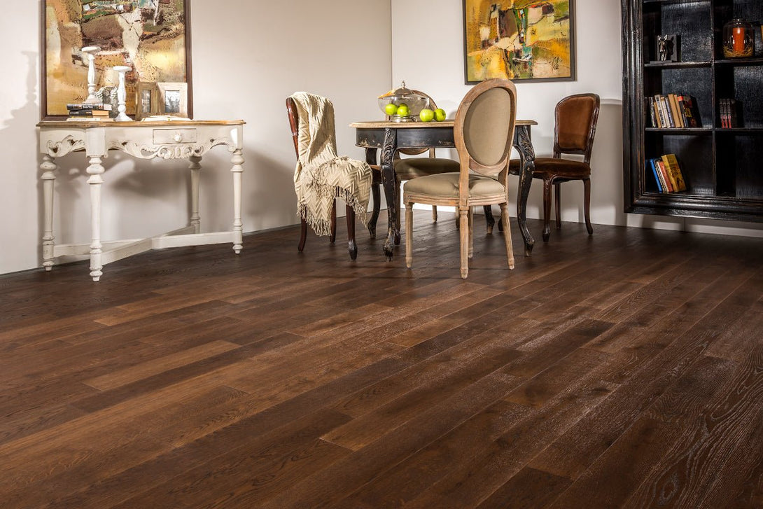 Coswick Floor - Milk Chocolate 5" - Engineered Hardwood