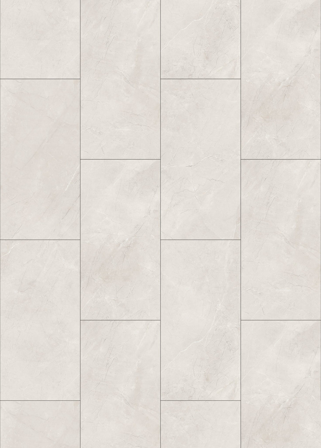 Cyrus Floors - SPC Zen Tile Collection - Alpine Snow - Vinyl