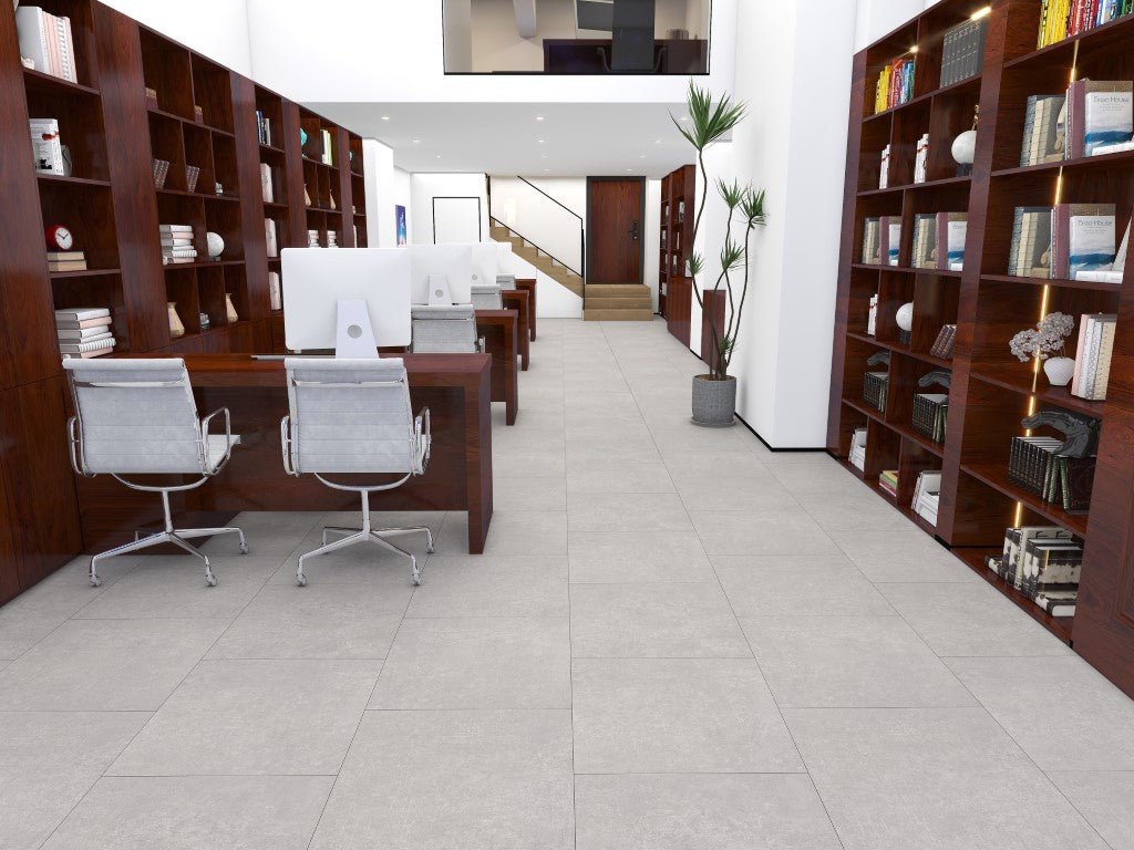 Cyrus Floors - SPC Zen Tile Collection - Misty Gray - Vinyl