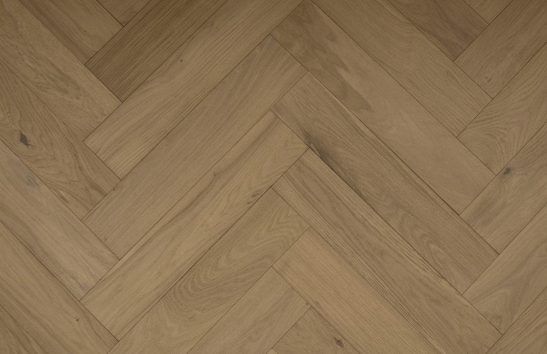 Grandeur Flooring - Heringbone Collection - Nordic Sand - Engineered Hardwood