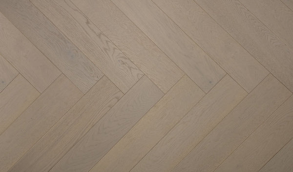 Grandeur Flooring - Heringbone Collection - Tundra - Engineered Hardwood