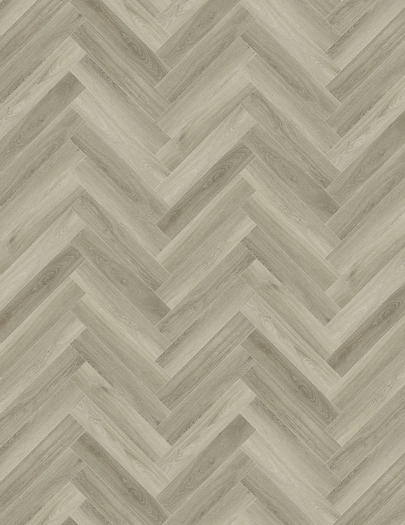 Harbinger Floors - Craftsman Collection - Herringbone Silver Leaf - Vinyl