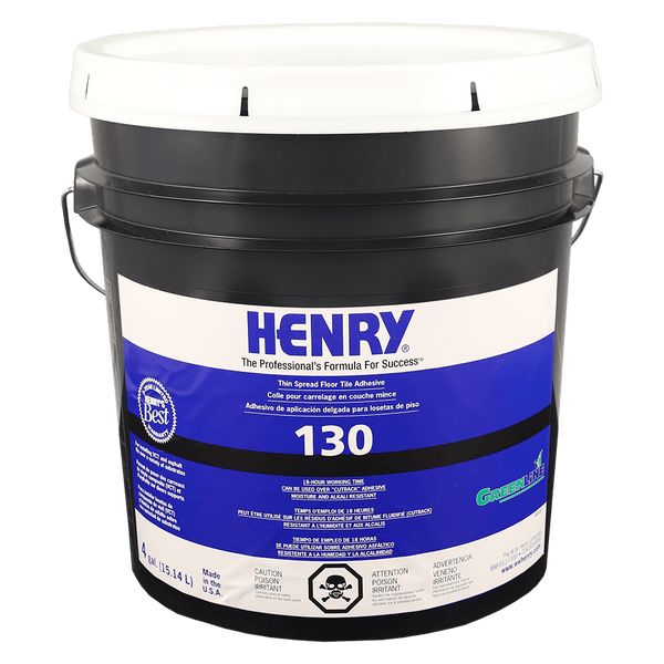 Henry - Thin Spread H130 VCT Adhesive 4 gal - Flooring Adhesive