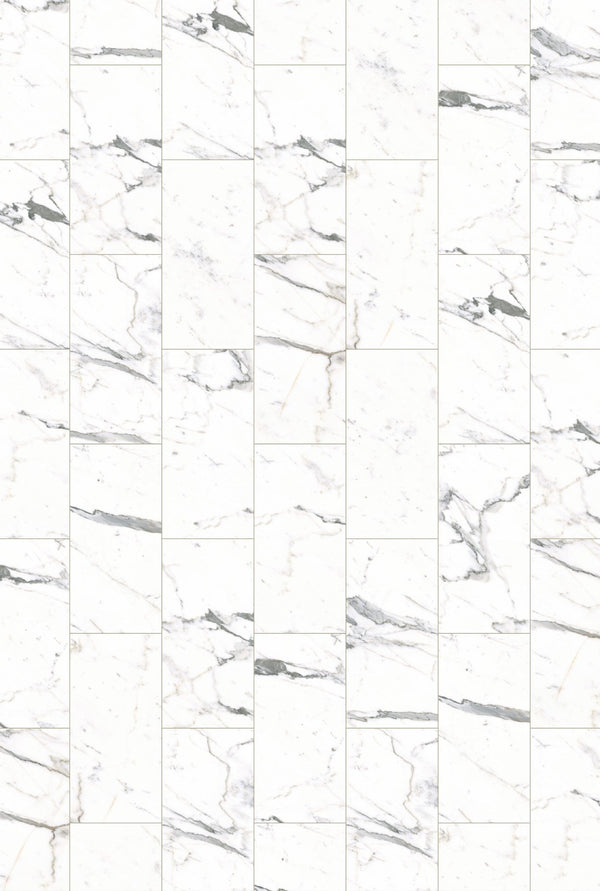 Inhaus - Sono Eclipse Collection - Reposado Carrara - Tile format - Vinyl