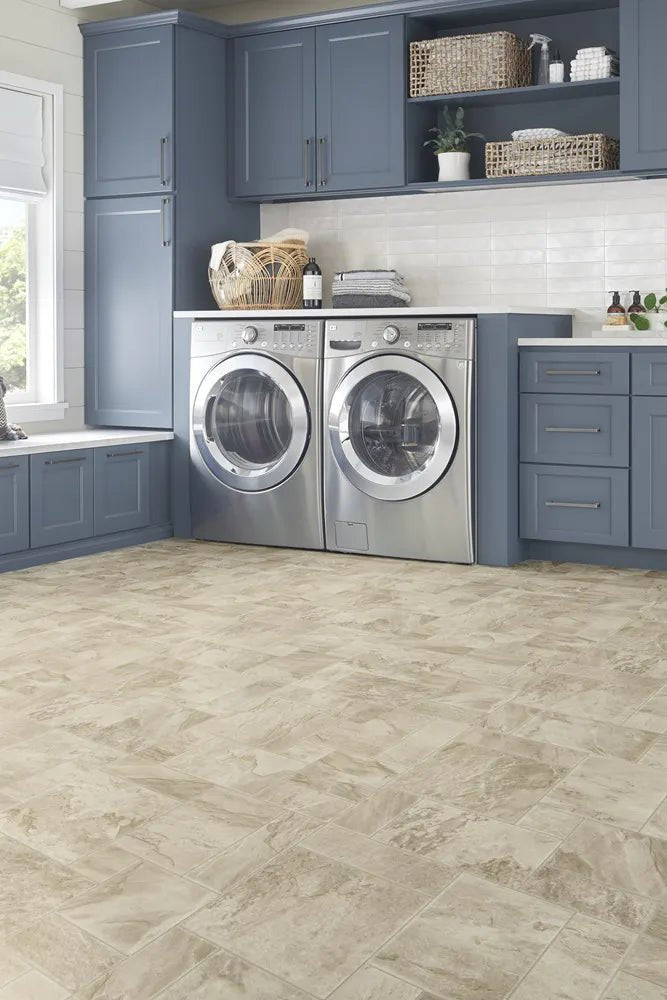 Mannington - LUXURY VINYL SHEET PLATINUM Revive Collection - Stone (City Plaza) - Vinyl Sheet