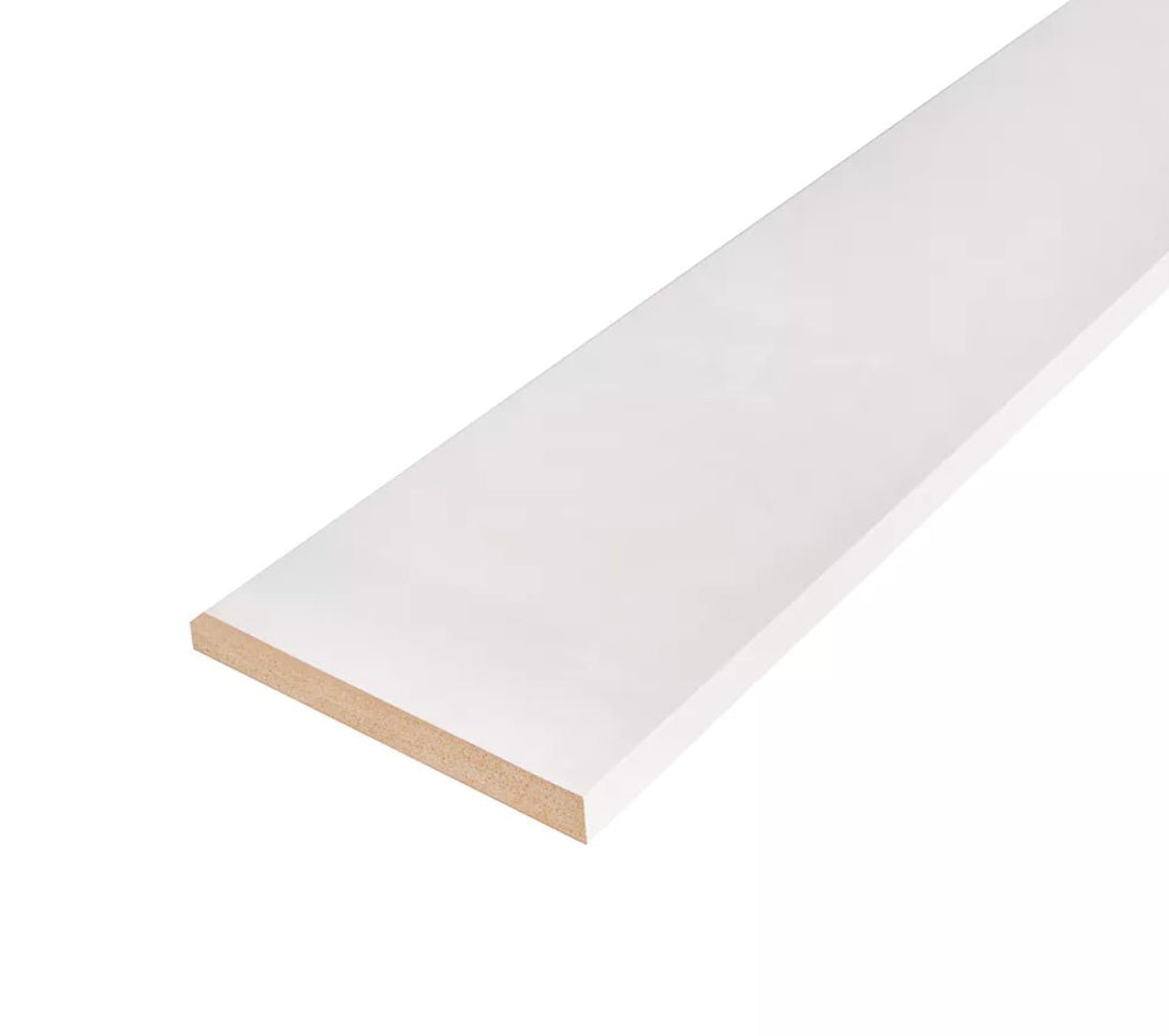 MDF Baseboard - 11/16"x3.5"x16' - Baseboard