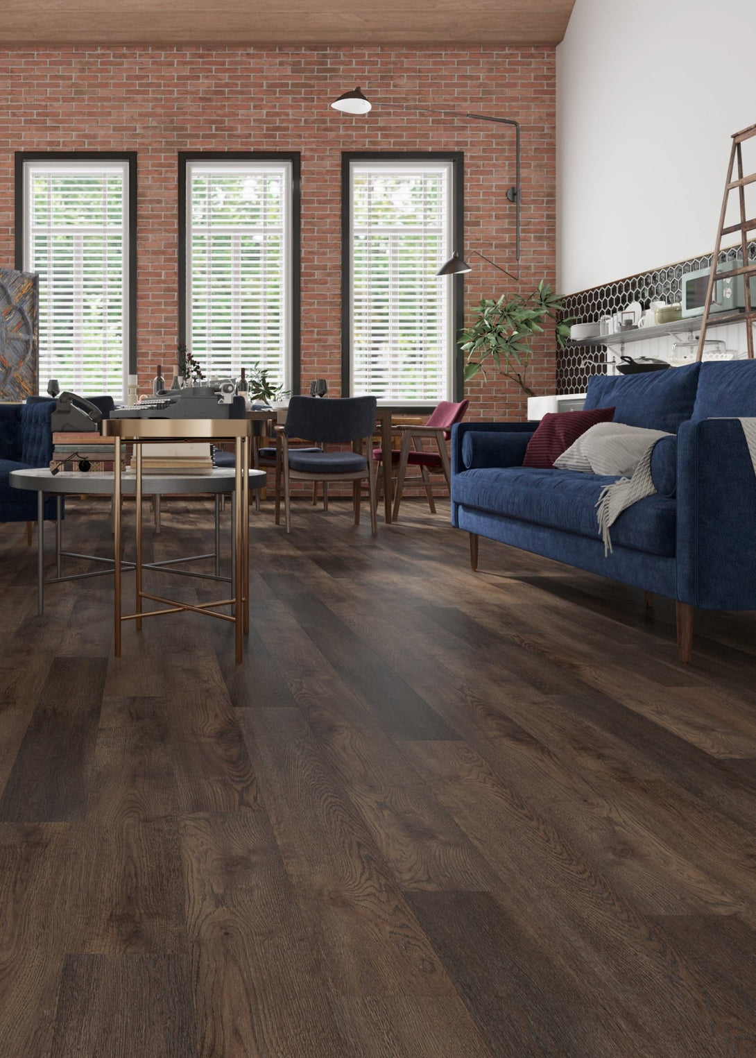 Monterey Floor - Ultra Resistant Collection - Quebracho - Vinyl