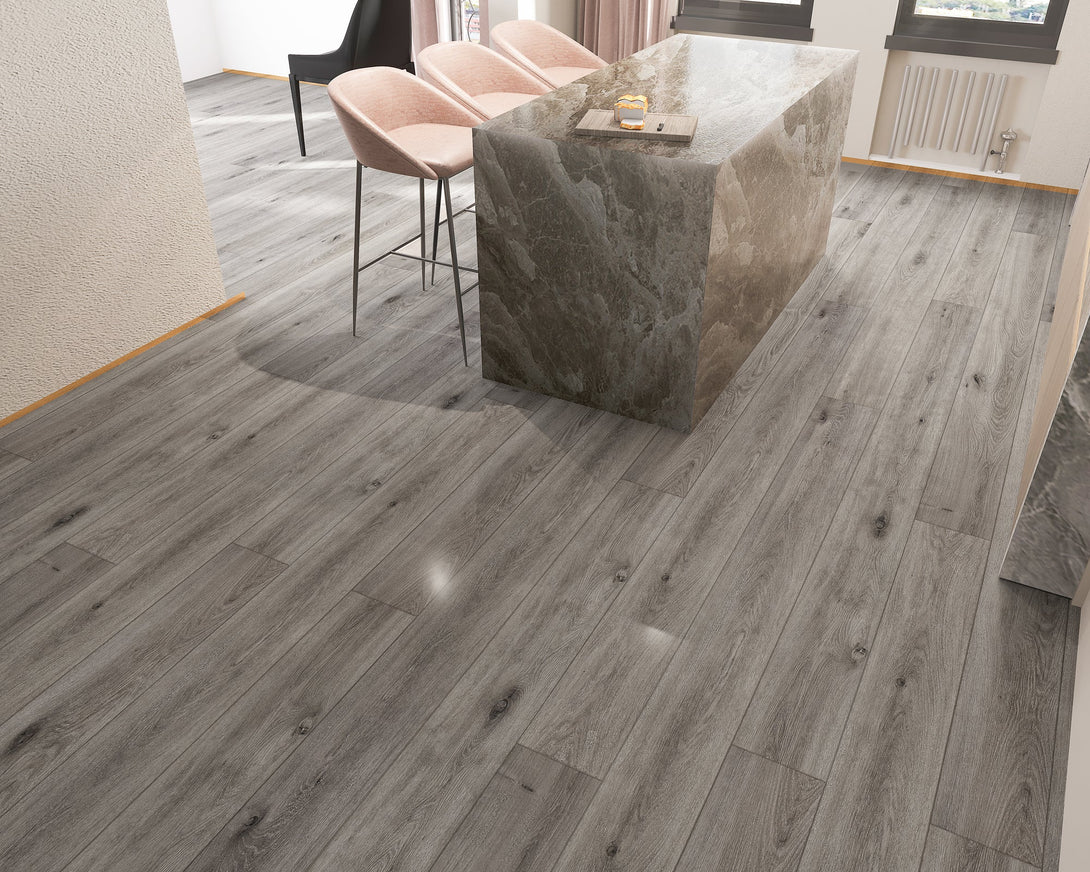 Montserrat Floors - Invicta SPC - Keystone Grey - Vinyl