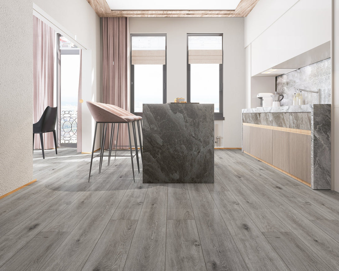 Montserrat Floors - Invicta SPC - Keystone Grey - Vinyl