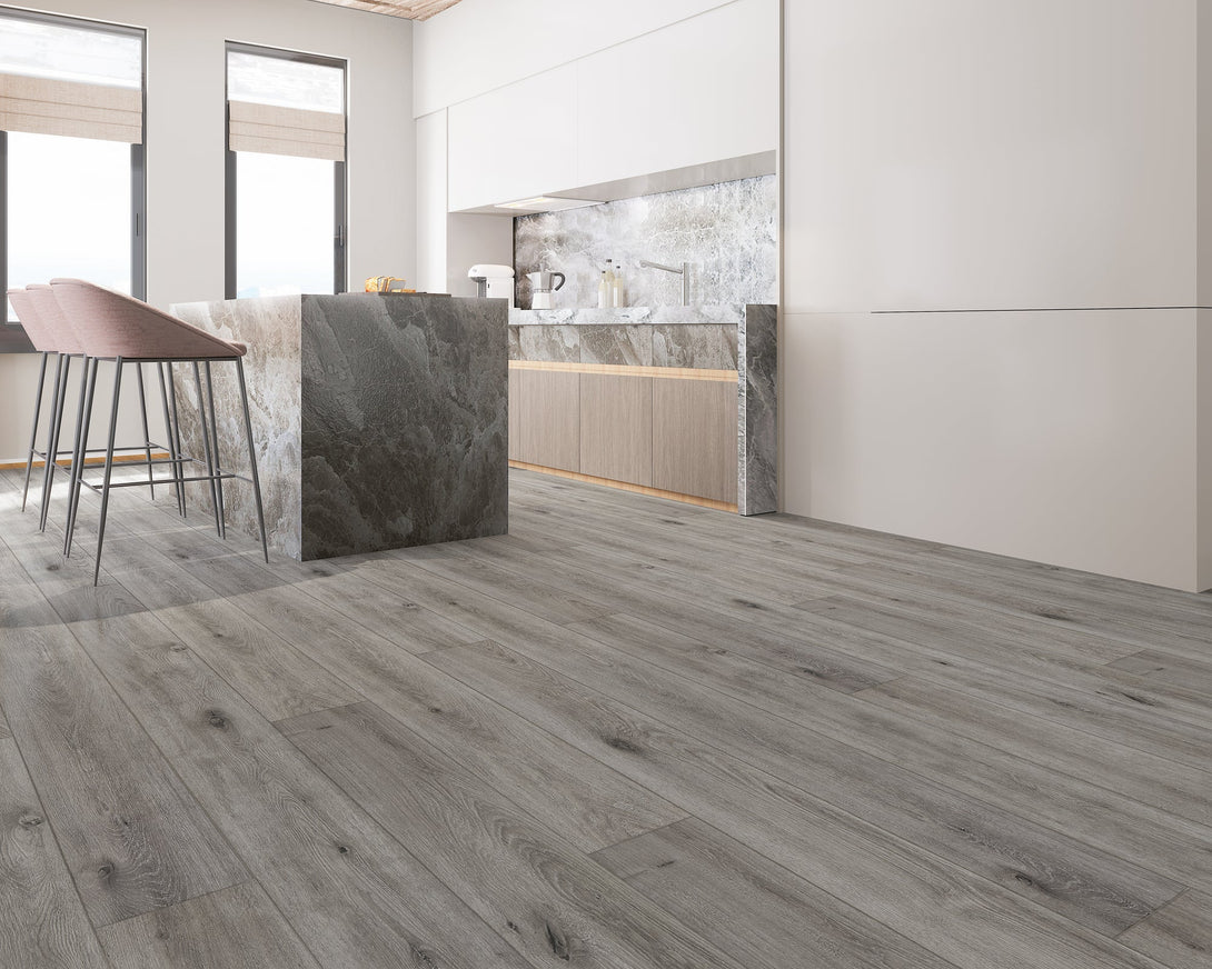 Montserrat Floors - Invicta SPC - Keystone Grey - Vinyl