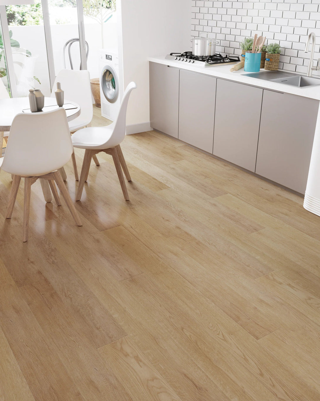 Montserrat Floors - Meraki SPC - Demure Natural - Vinyl