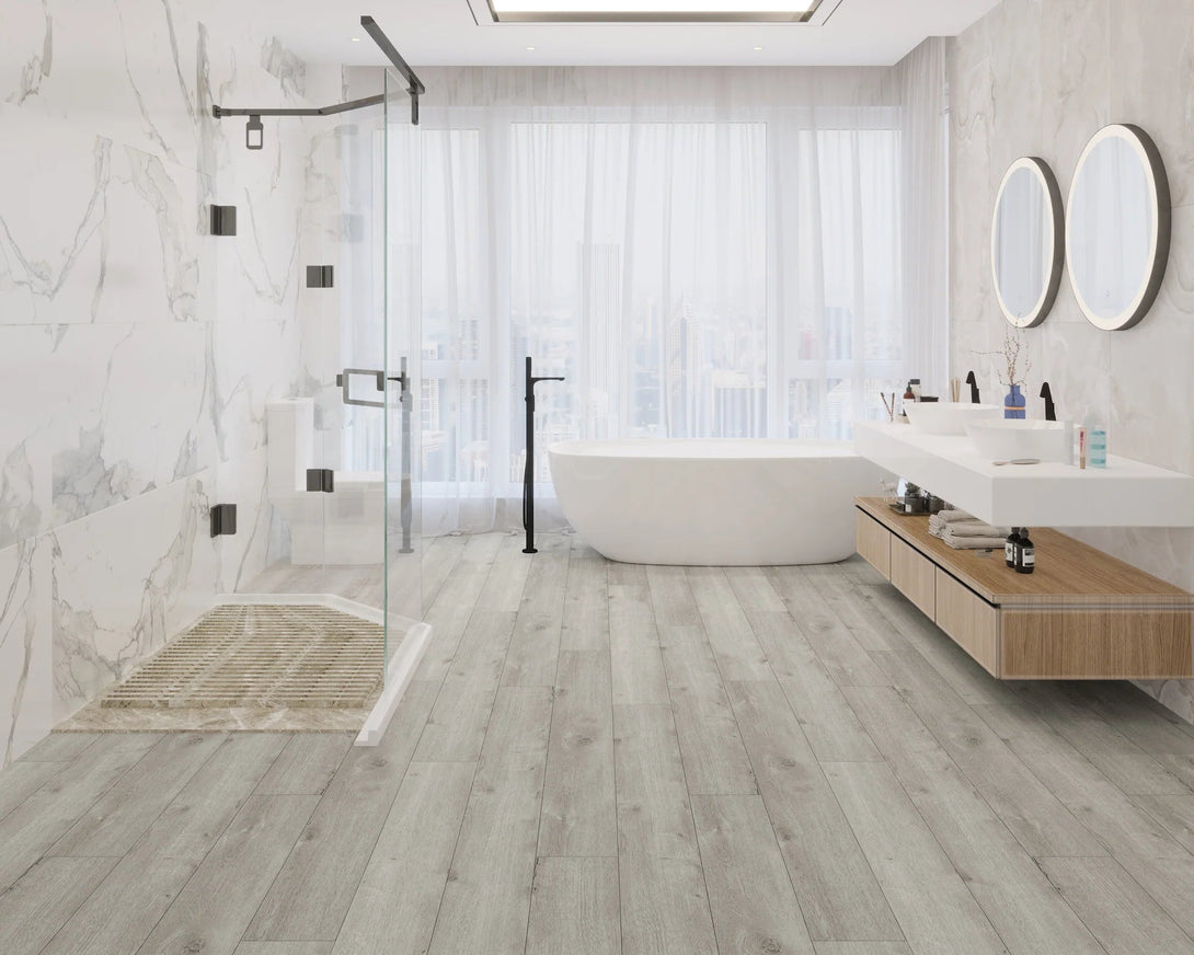 Montserrat Floors - Opus WPC - Sourced Platinum - Vinyl