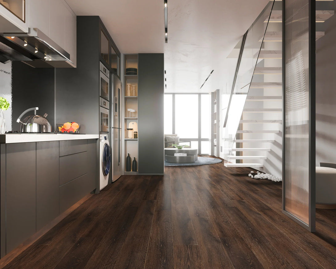 Montserrat Floors - Romulus WPC Collection - Deep Espresso - Vinyl