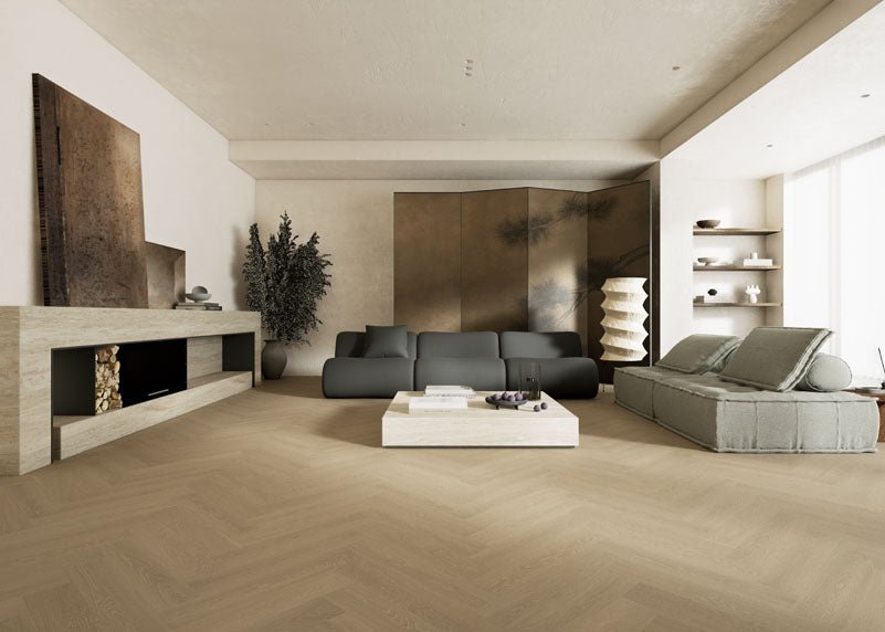 Oakel City - Engineered Hardwood Collection - Erin Oak (Herringbone Style) - Engineered Hardwood