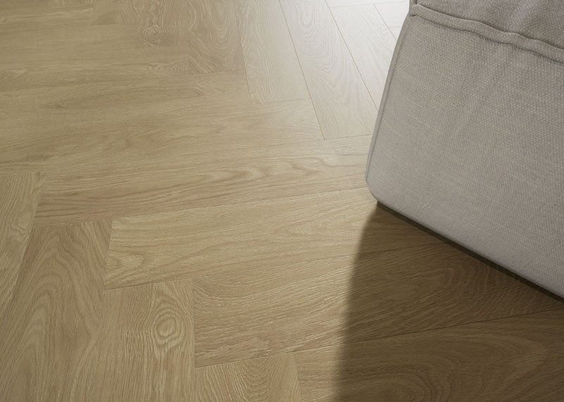 Oakel City - Engineered Hardwood Collection - Essence (Herringbone Style) - Engineered Hardwood