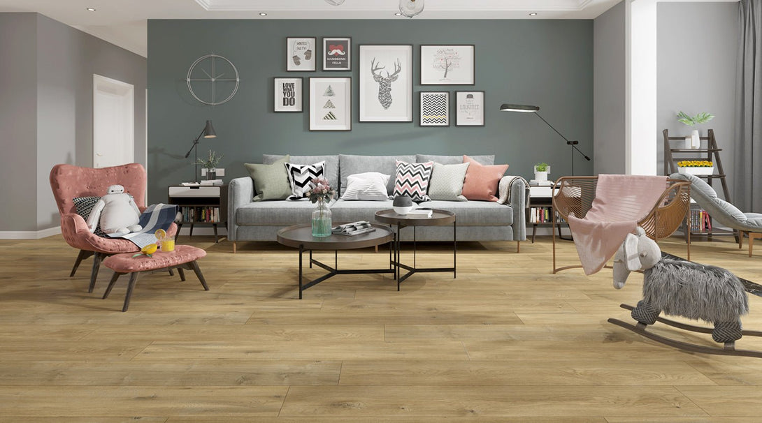 Opus Floor - Exposition Water Resistant - Mackenzie Oak II - Laminate