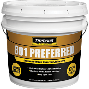 Titebond 801 Urethane Wood Flooring Adhesive - Flooring Adhesive