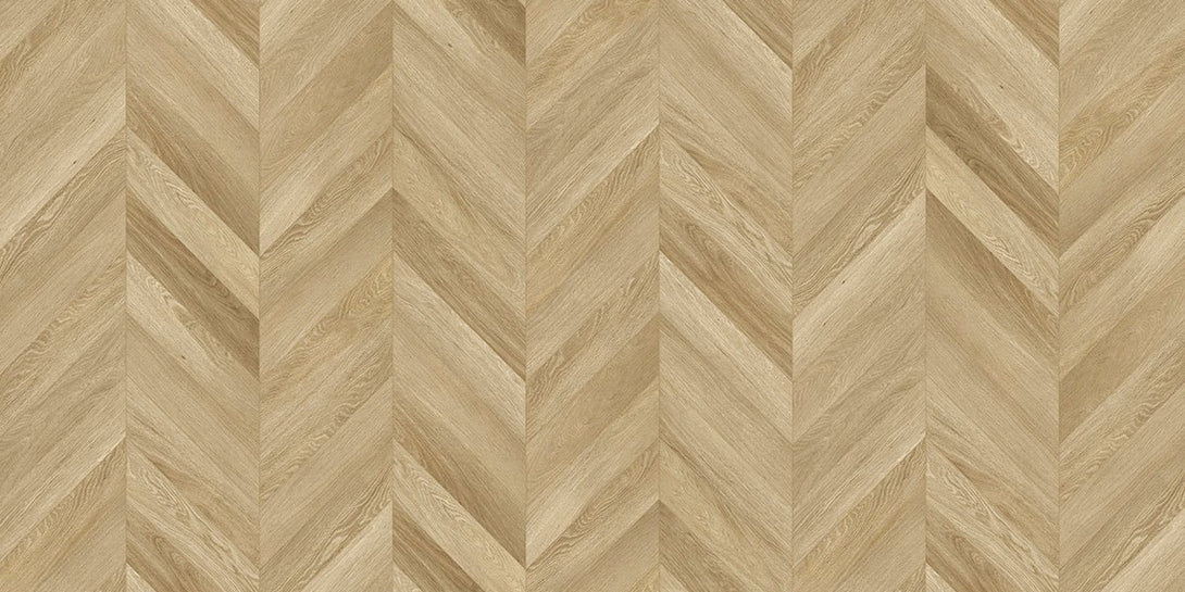 Twelve Oaks - Sure Wood Chevron Collection - Tan Drop Chevron - Vinyl