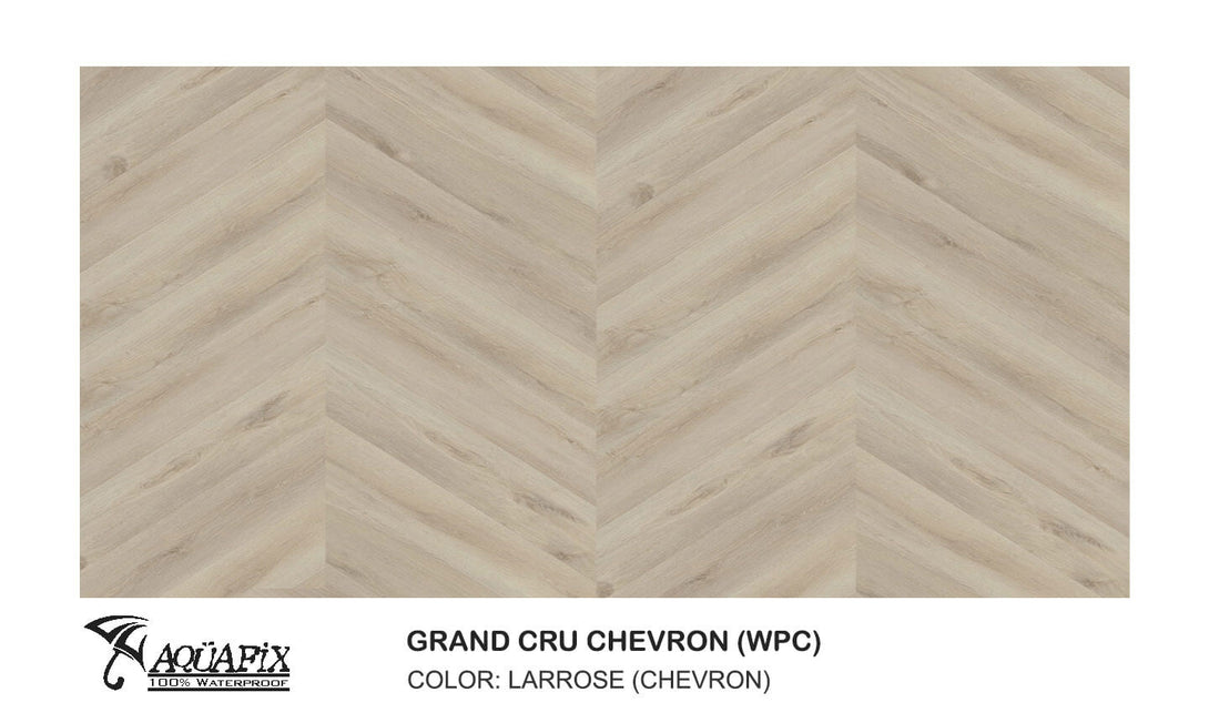 Unifloor - AquaFix Collection - Grand Cru Chevron (WPC) - Larrose (Chevron) - Vinyl