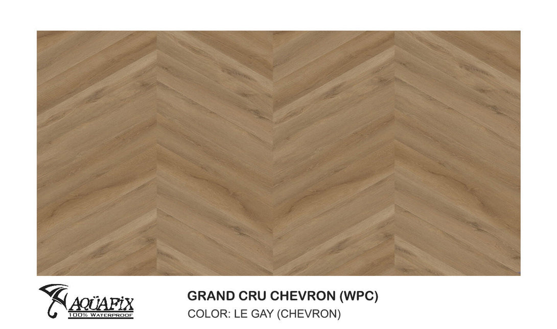 Unifloor - AquaFix Collection - Grand Cru Chevron (WPC) - Le Gay (Chevron) - Vinyl