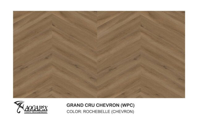 Unifloor - AquaFix Collection - Grand Cru Chevron (WPC) - Rochebelle (Chevron) - Vinyl