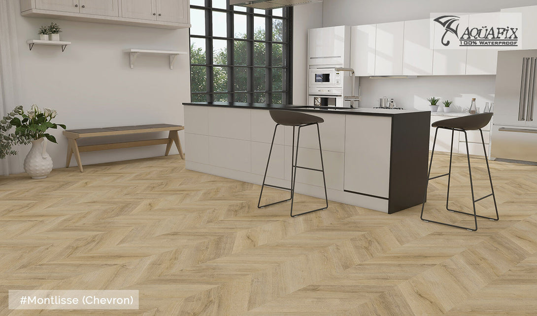 Unifloor - AquaFix Collection - Grand Cru (WPC) - Montlisse (Chevron) - Vinyl