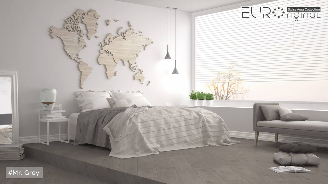 Unifloor - Euro Orginal - Swiss Aura Collection - Mr. Grey - Laminate