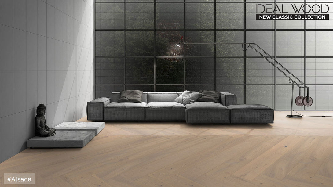 Unifloor - New Classic Collection - Alsace (Heringbone) Oak - Hardwood