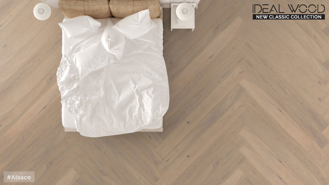 Unifloor - New Classic Collection - Alsace (Heringbone) Oak - Hardwood