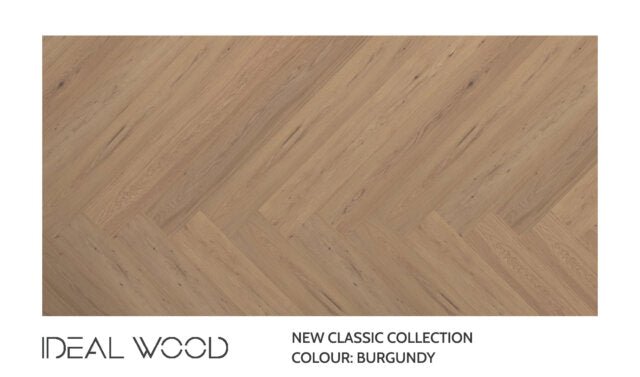 Unifloor - New Classic Collection - Burgundy (Heringbone) Oak - Hardwood