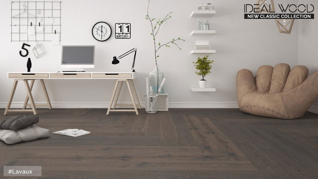 Unifloor - New Classic Collection - Lavaux (Heringbone) Oak - Hardwood